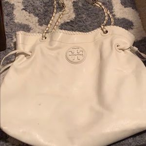 White Tory Burch purse